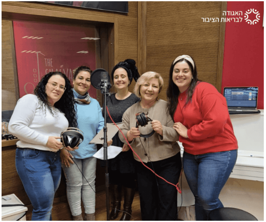 הקלטת פתיח לפרקי התוכנית החדשנית "בריא לי"